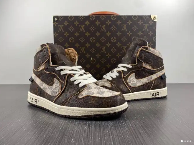 Rep TBK LV Air 1 OFF-WHITE Jordan x 0505